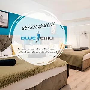  Apartment Blue Chili 31 - Stadtwohnung Fuer 7 - Modern Zentral Karlshorst Wlan Deutschland